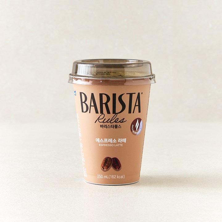 바리스타룰스 에스프레소 라떼, 1개, 250ml