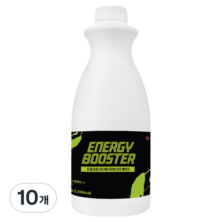드링크몬스터 에너지부스터 베이스, 10개, 1.2kg