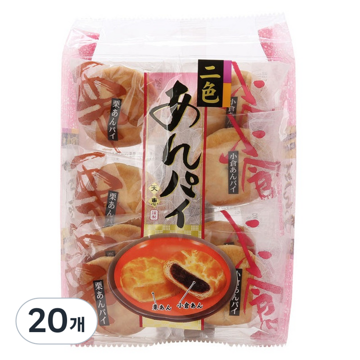텐케 두가지맛 파이, 168g, 20개