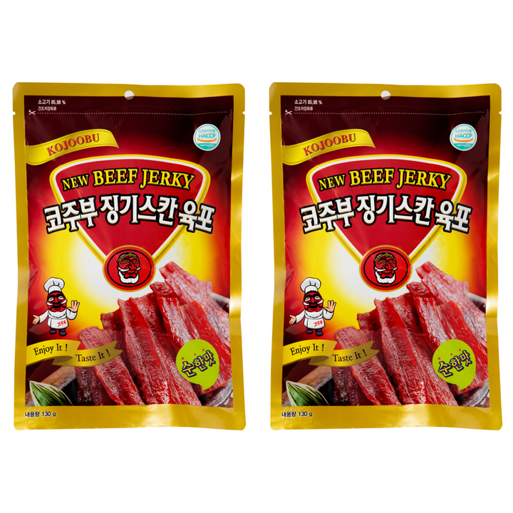 코주부 징기스칸 육포 순한맛, 130g, 2개
