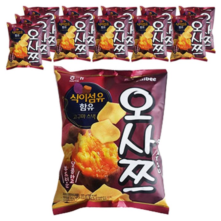 해태제과 오사쯔, 120g, 12개
