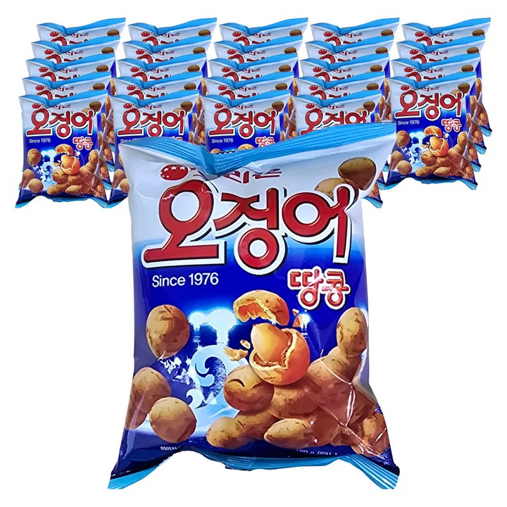오리온 오징어 땅콩, 180g, 25개