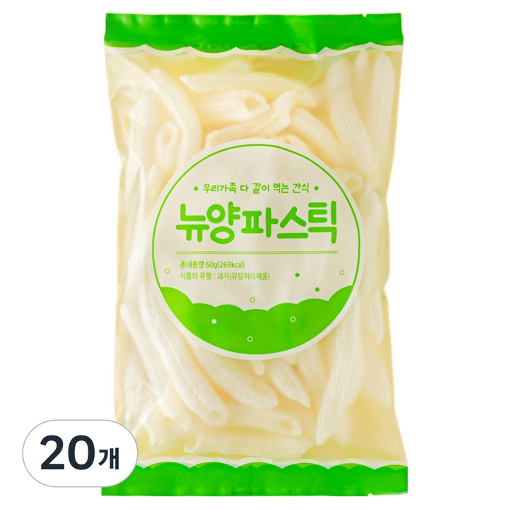 뉴양파스틱, 60g, 20개