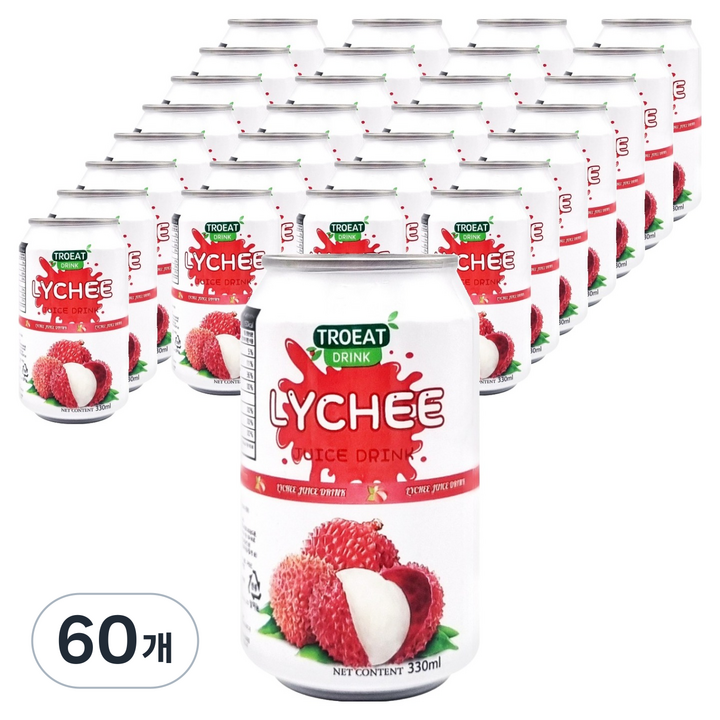 트로잇 리치 음료, 60개, 330ml
