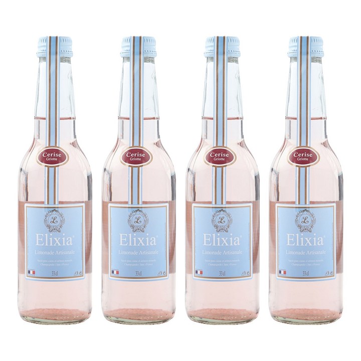 엘릭시아메렐로 체리탄산음료, 330ml, 4개