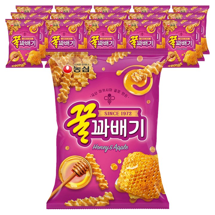 꿀꽈배기, 141g, 16개