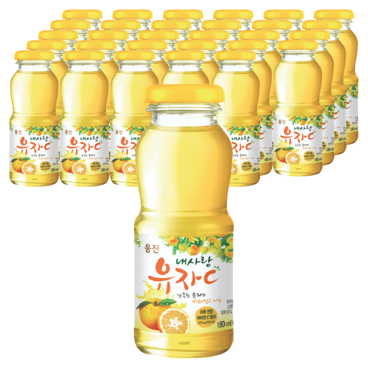 내사랑유자씨, 180ml, 72개
