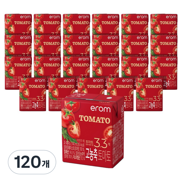 이롬 고농축 토마토, 120개, 140ml