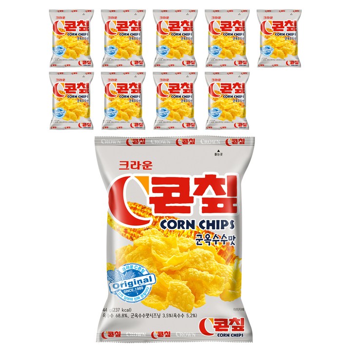 콘칲 C 스낵, 44g, 10개