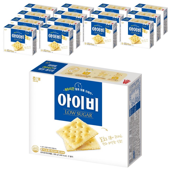 해태제과 아이비, 309g, 15개