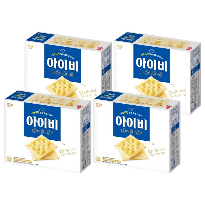 해태제과 아이비, 309g, 4개