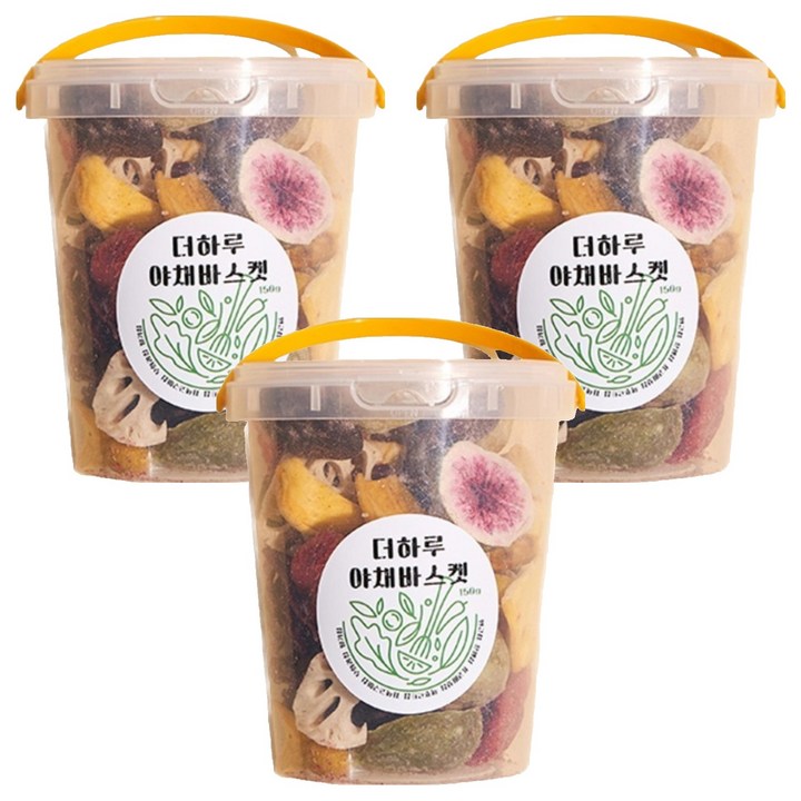 THEHARU 야채 바스켓 7종 블랜딩, 150g, 3개