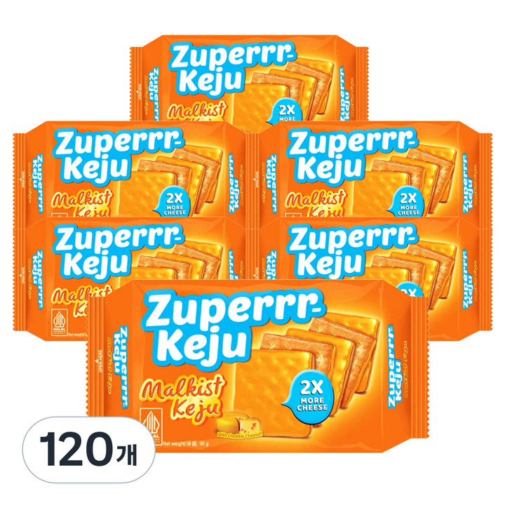 마요라 쥬페르 치즈크래커, 90g, 120개
