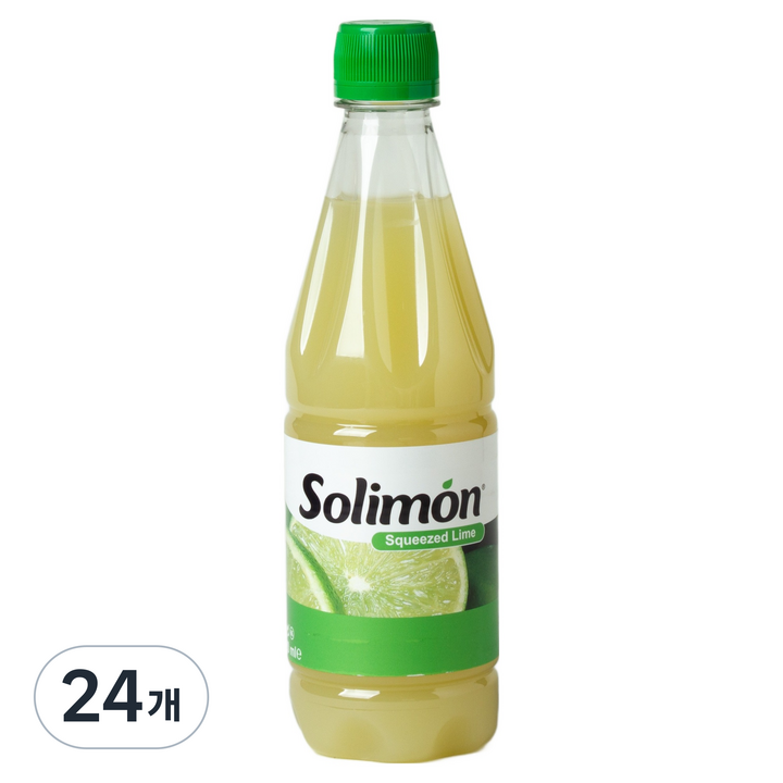 솔리몬 스퀴즈드 라임 농축액, 500ml, 24개