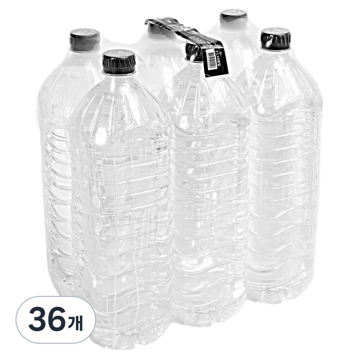 순창샘물 무라벨, 36개, 2L