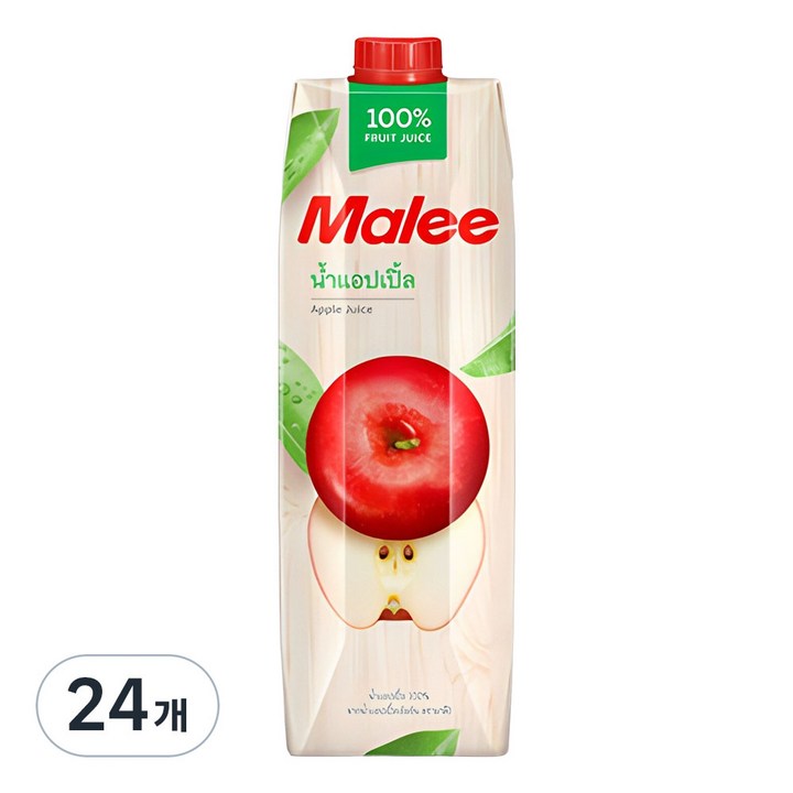말리 사과주스, 24개, 1L