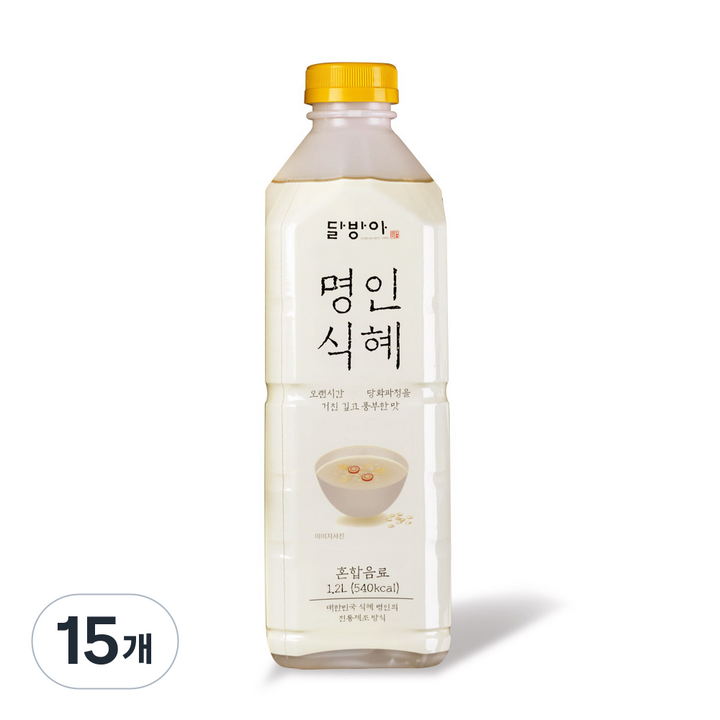 달방아 명인식혜, 15개, 1.2L