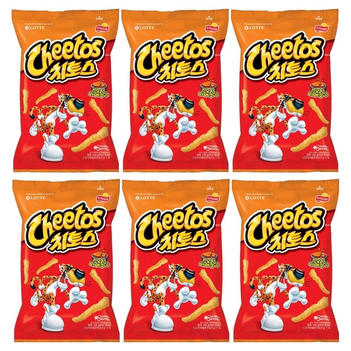 치토스 바베큐맛, 164g, 6개