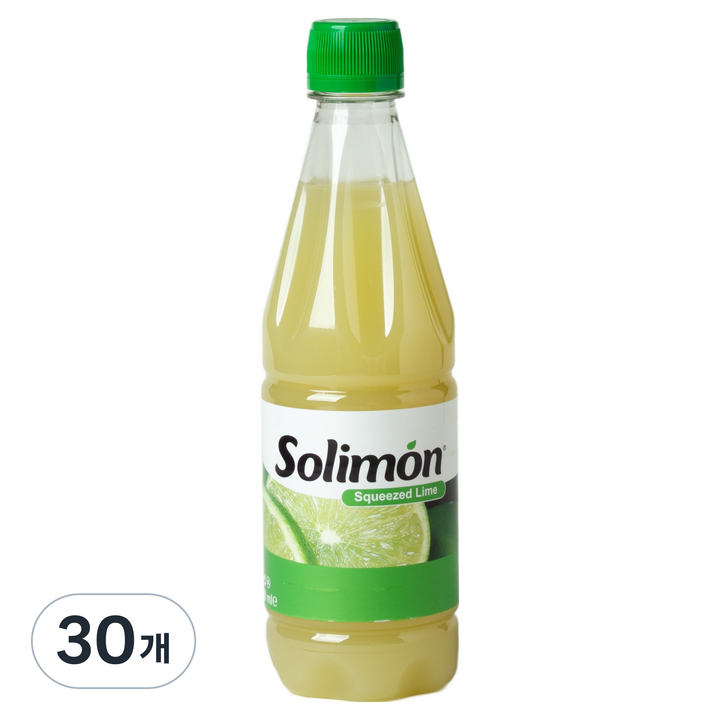 솔리몬 스퀴즈드 라임 농축액, 500ml, 30개