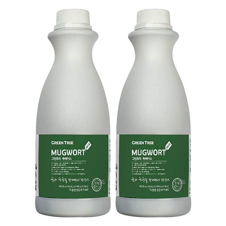 GreenTree 쑥 베이스, 1.2kg, 2개