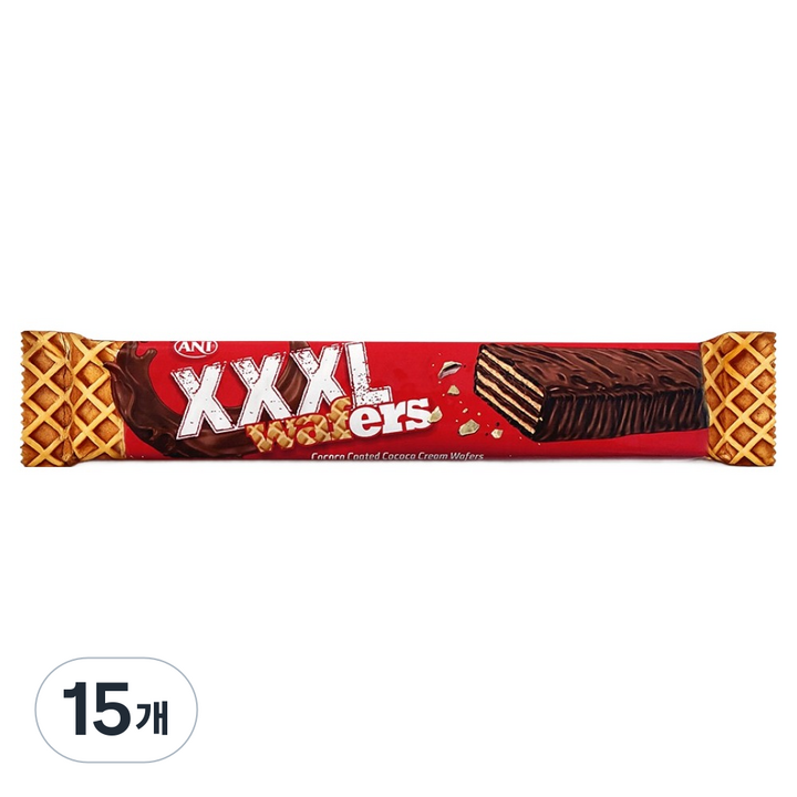 애니 엑스엑스엑스엘 코코아 웨이퍼, 15개, 65g