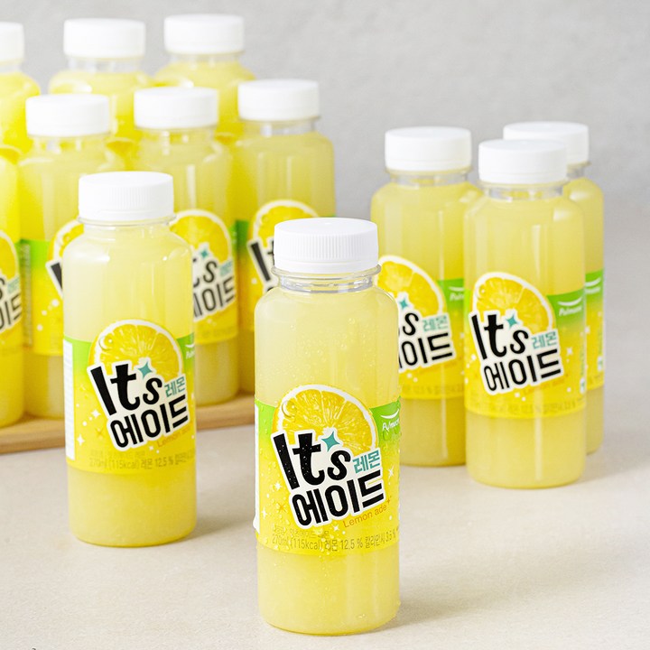 풀무원 잇츠에이드 레몬 주스, 12개, 270ml