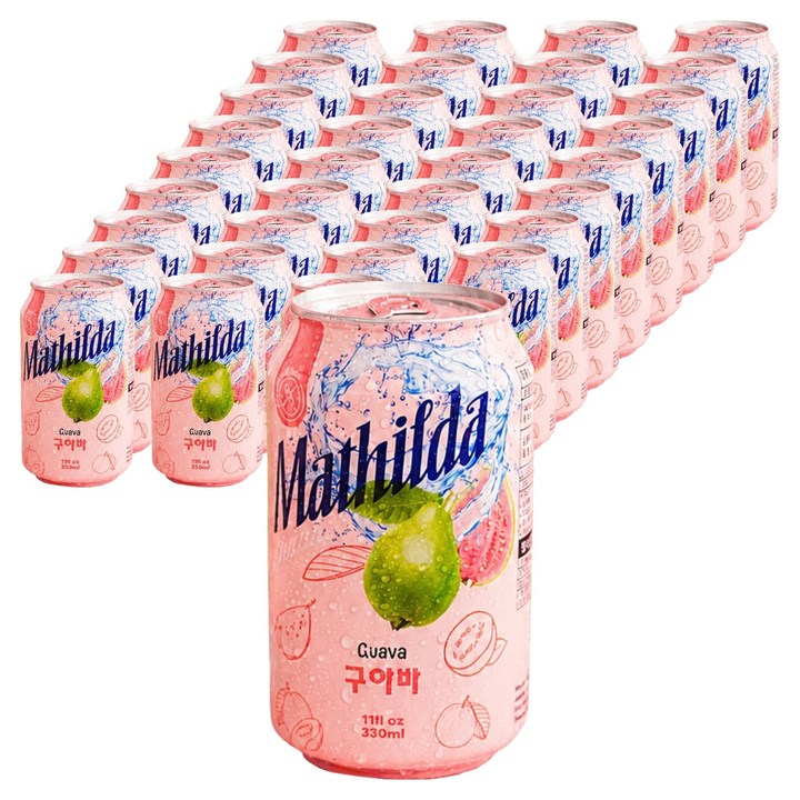 Mathilda 구아바주스, 330ml, 36개