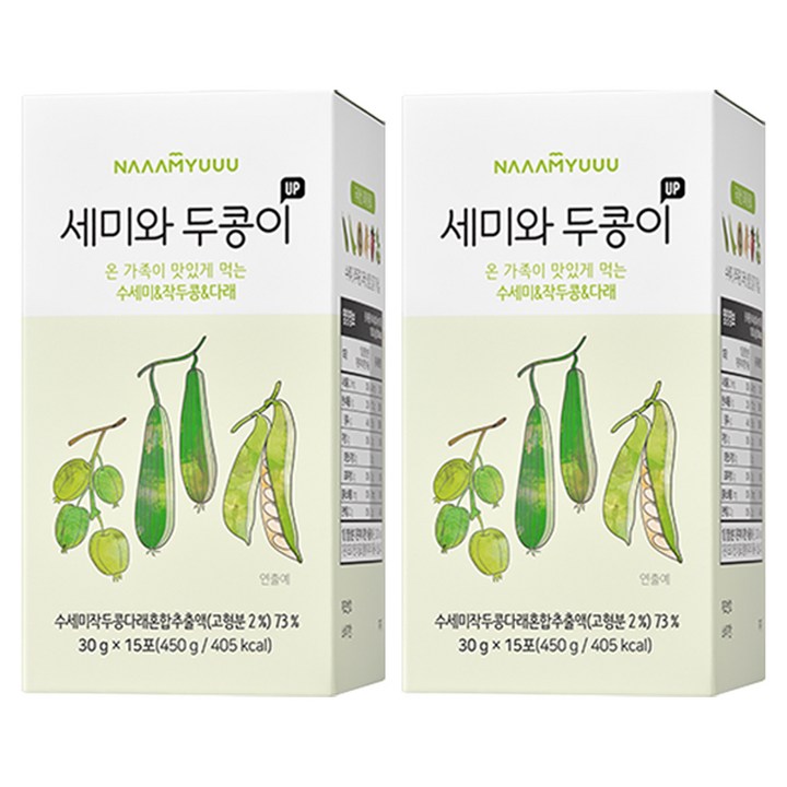 남유네 세미와 두콩이 업 액상차, 30g, 30개
