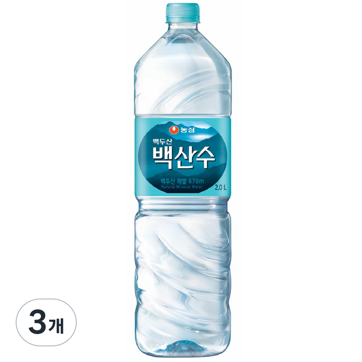 [이츠마트SKU] 백산수, 2L, 3개