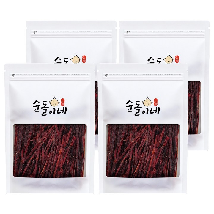 순돌이네 오징어귀채, 4개, 100g