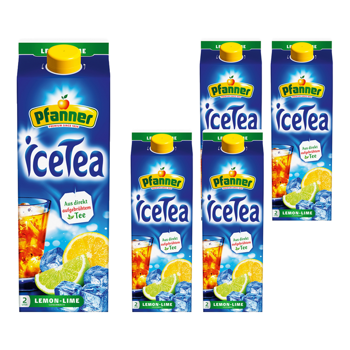 파너 아이스티 레몬라임, 2L, 5개