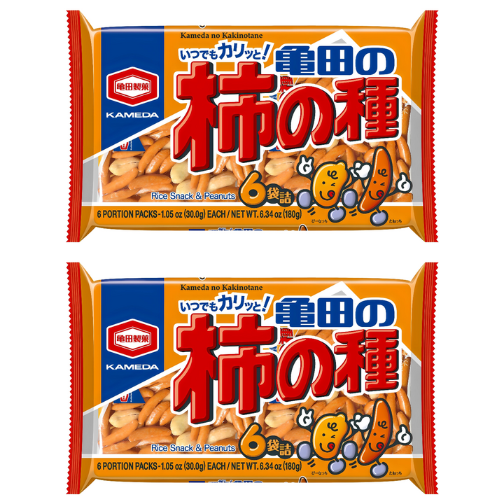카메다 카키노타네 스낵 6p, 180g, 2개