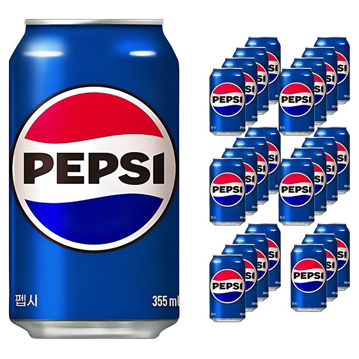 펩시 콜라, 355ml, 24개