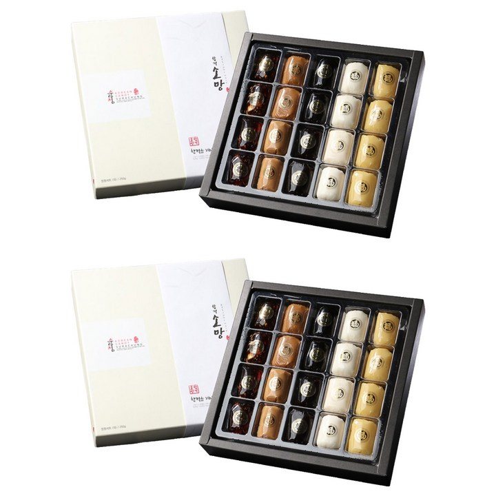 수라원 합격소망 엿 선물세트, 250g, 2세트