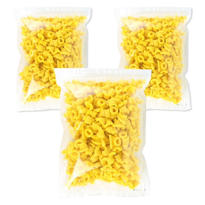 우리가스토리 개나리콘 뻥튀기, 350g, 3개
