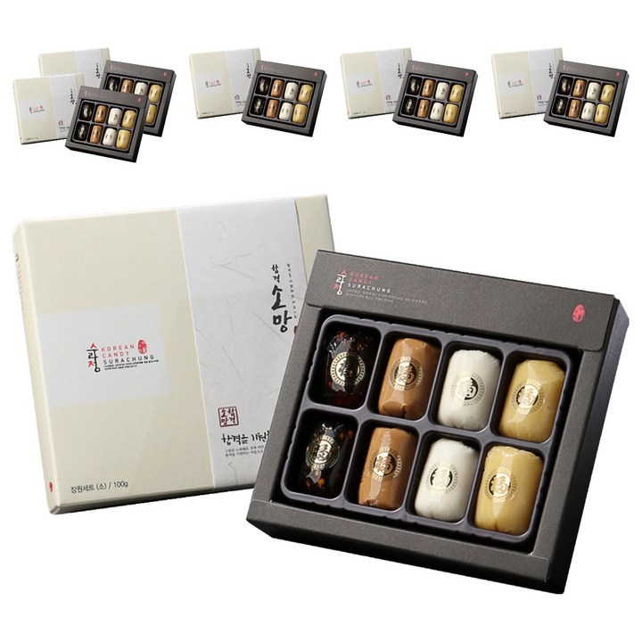 수라원 합격소망 엿 선물세트, 100g, 6세트