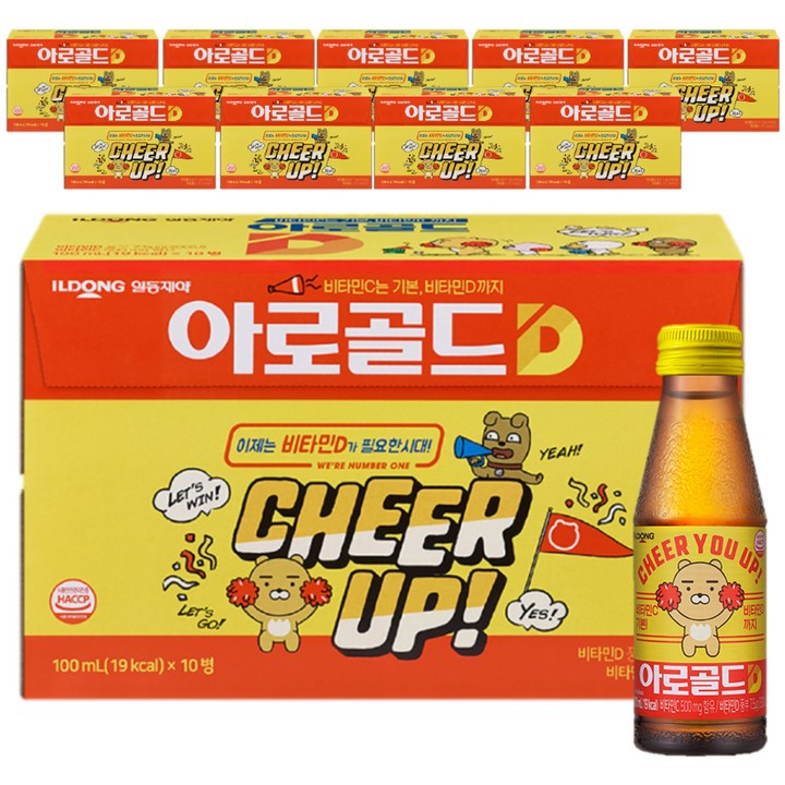 일동제약 아로골드D, 10박스, 1L, 10박스