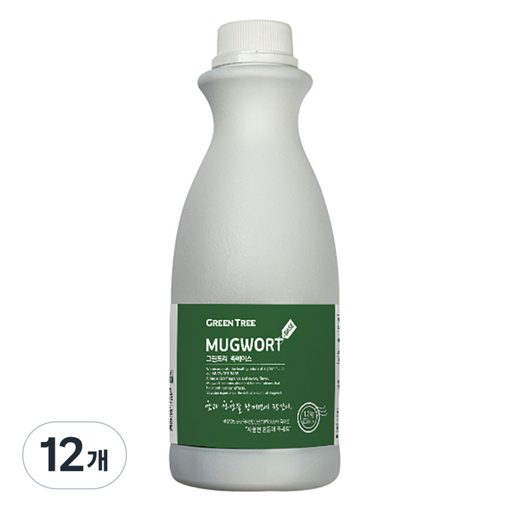GreenTree 쑥 베이스, 1.2kg, 12개