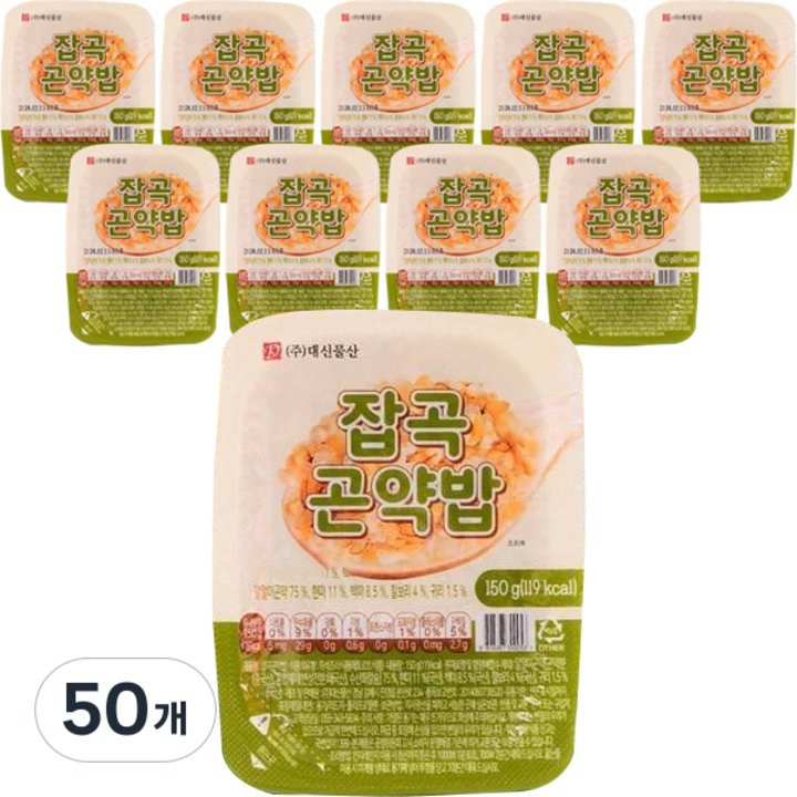 잡곡 곤약밥, 150g, 50개