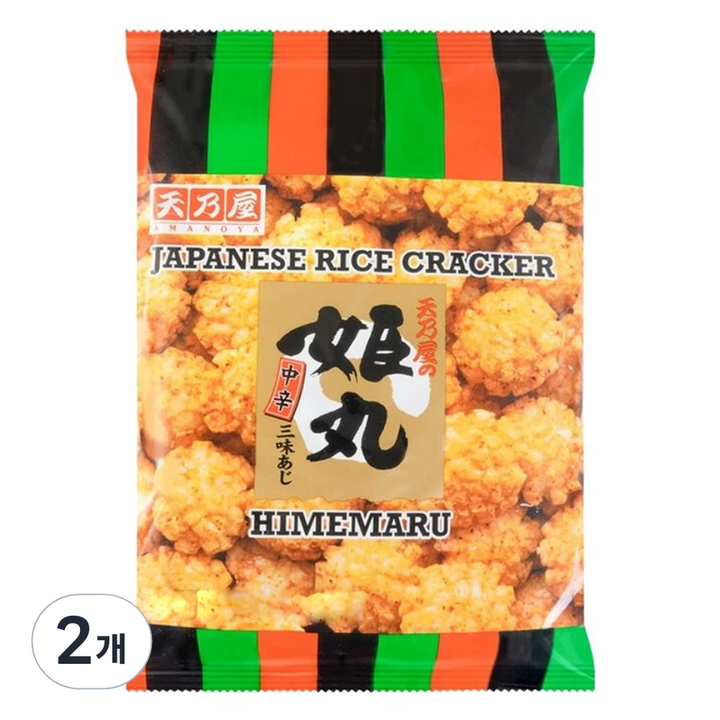 아마노야 히메마루 쌀과자, 2개, 98g