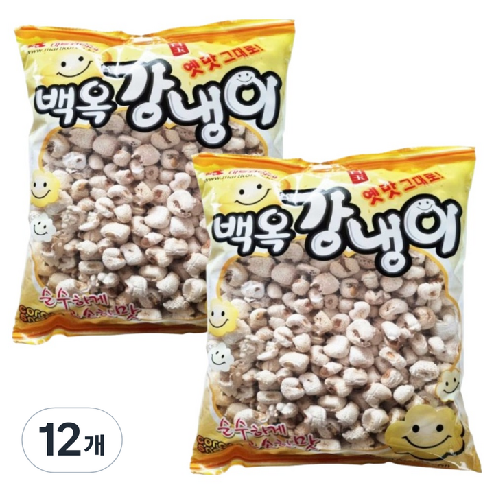 함박 백옥 강냉이, 200g, 12개