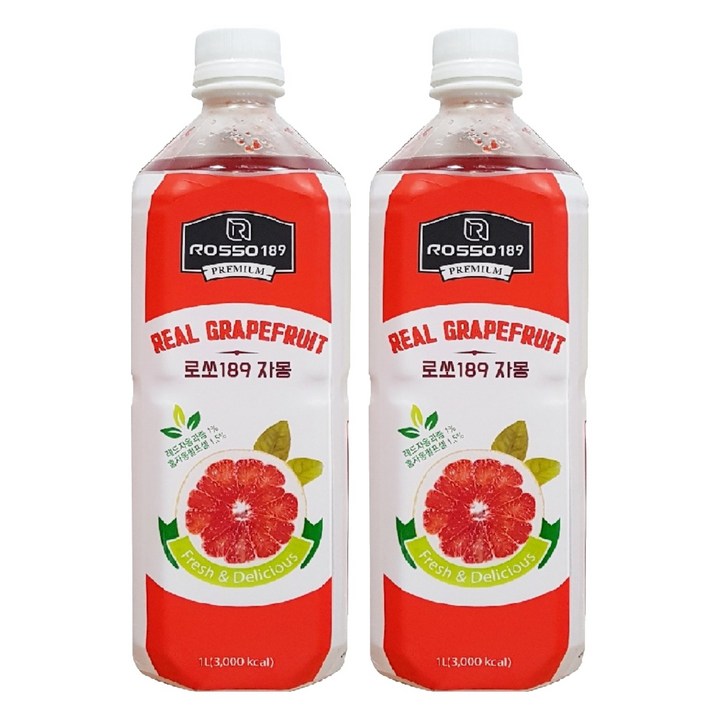 로쏘189 자몽, 1L, 2개