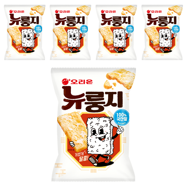 오리온 뉴룽지, 75g, 5개
