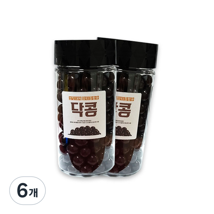 넛츠앤 닥콩 초콜릿, 230g, 6개