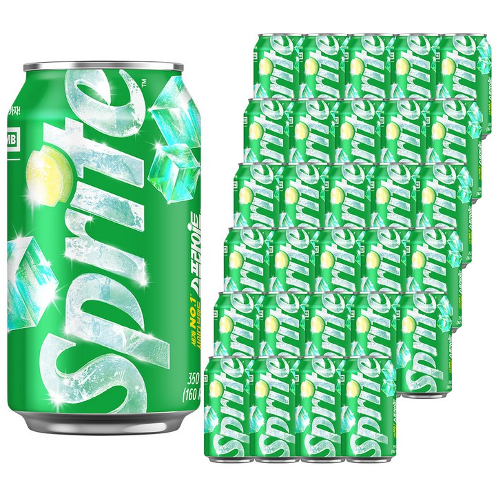 스프라이트 캔, 350ml, 72개