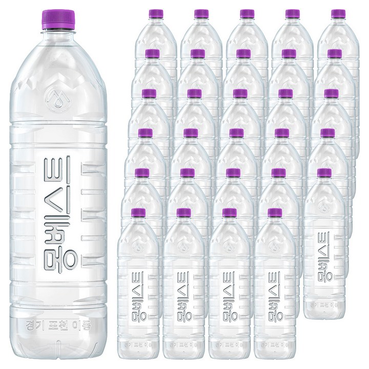 몽베스트 위드어스 무라벨 생수, 2L, 30개