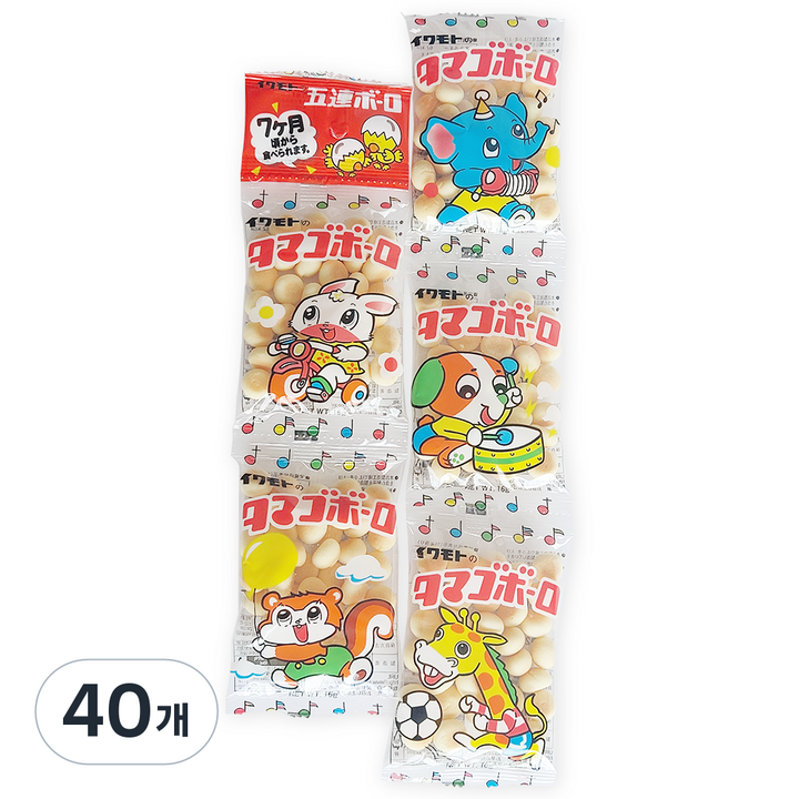 타마고보로 계란 과자, 60g, 40개
