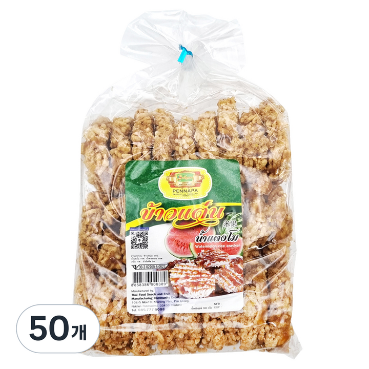 펜나파 워터메론 라이스 크래커, 300g, 50개