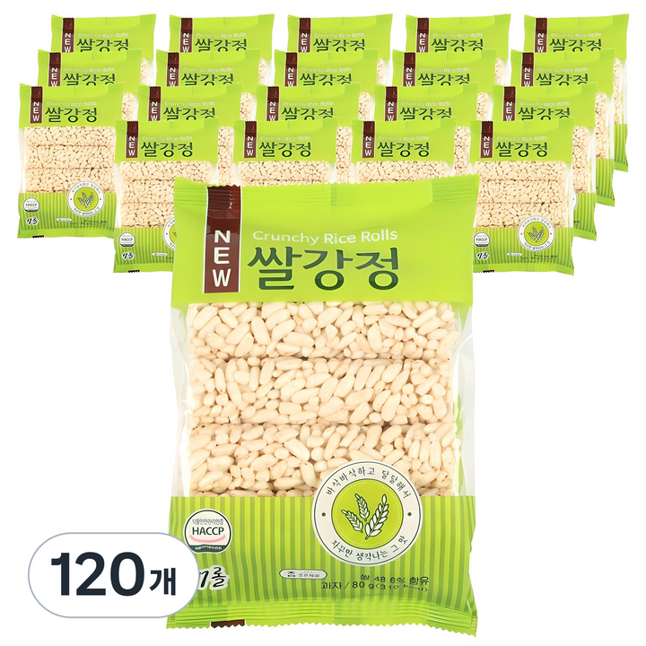 조은제과 쌀강정, 80g, 120개