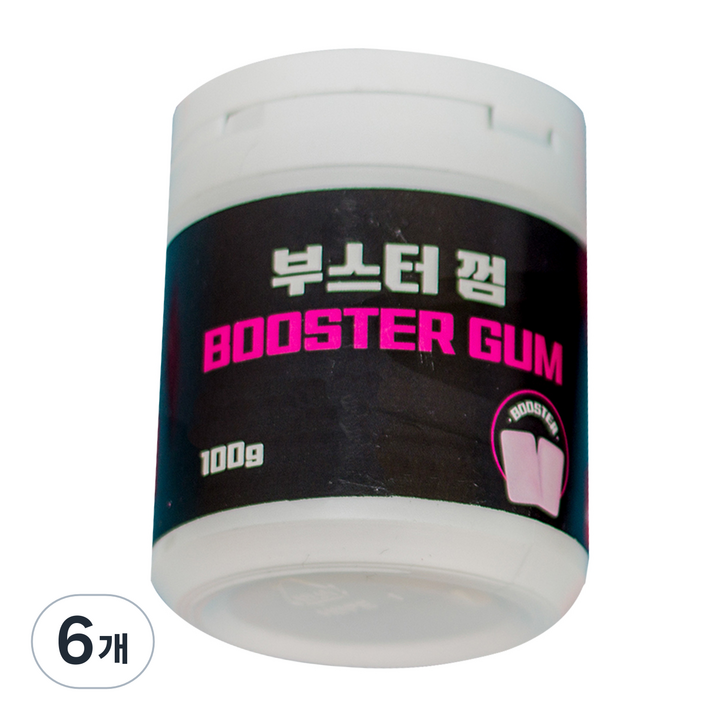 우피 부스터껌 60p, 6개, 100g